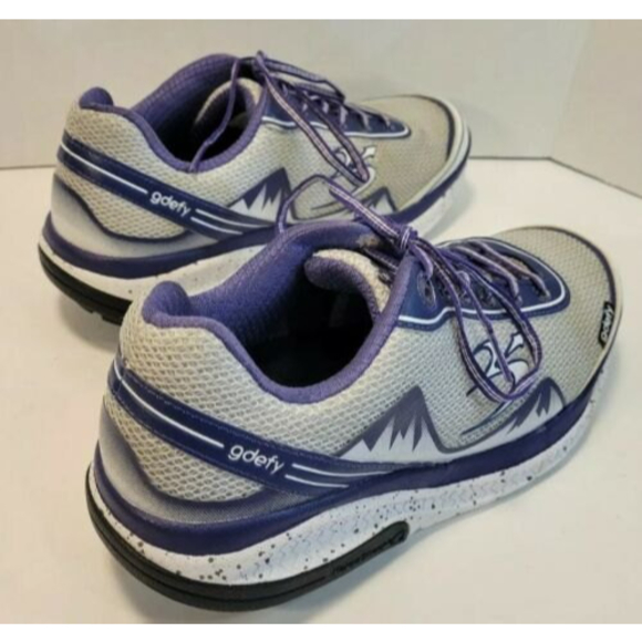Gravity Defyer Women's Gdefy Mighty Walk Sneaker Shoes Purple 10.5 - Picture 4 of 12
